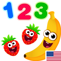 Funny Food 123! Kids Number Games for Toddlers