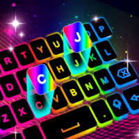 Neon LED Keyboard - RGB Lighting Colors