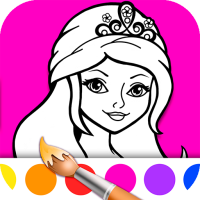  Princess Coloring Book Tải về