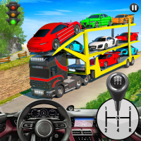 Crazy Car Transport Truck Game